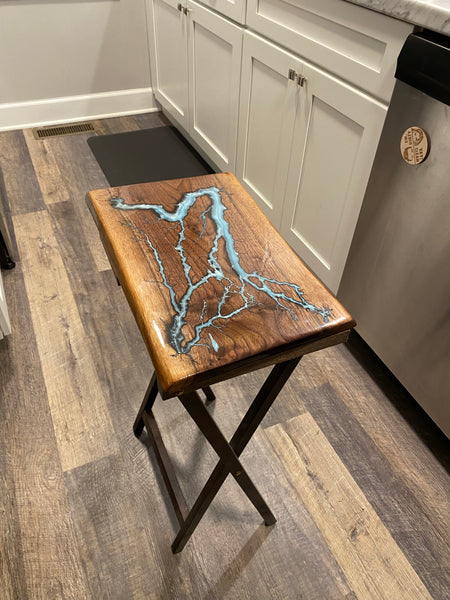 Frost Fractal Side Table