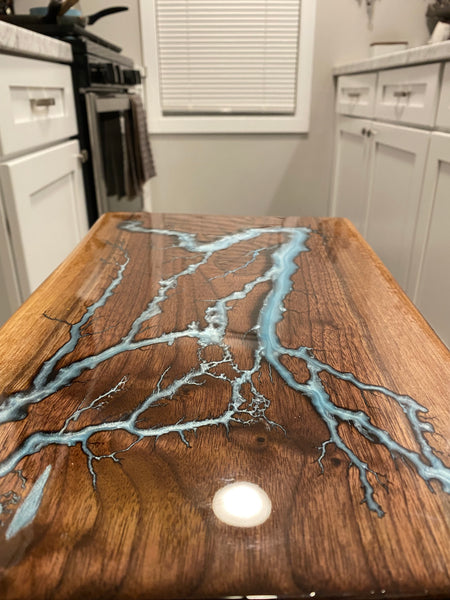 Frost Fractal Side Table